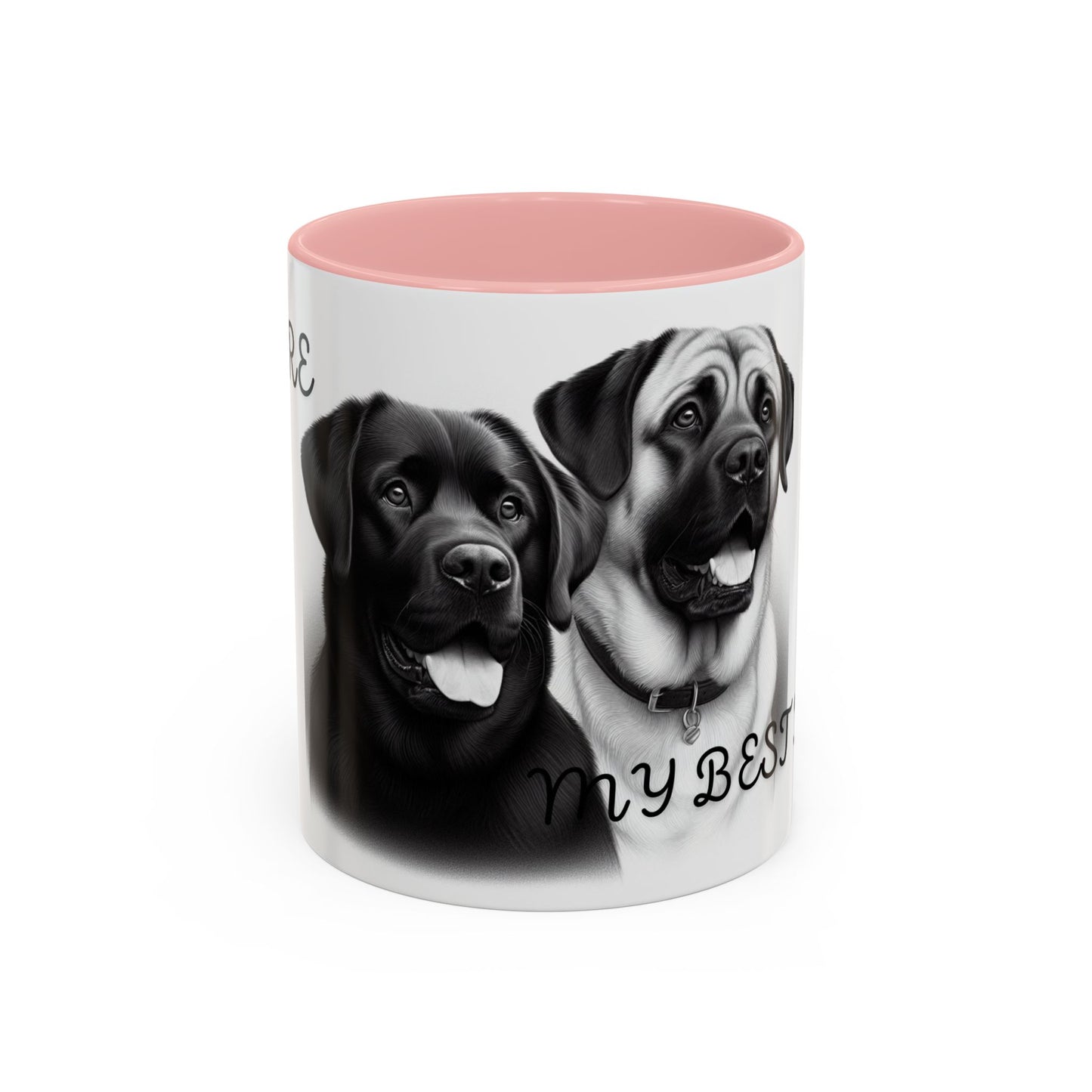 "Best Friend Mug: Celebrate Your Furry Companion with Every Sip!", Accent Coffee Mug (11, 15oz)