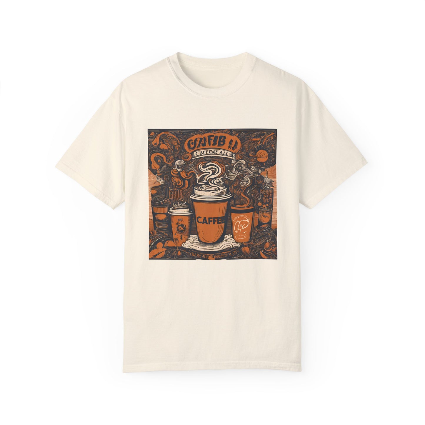 Ultimate Coffee Lover’s Tee: Savor, Rest, Sip, and Repeat in Comfor, Unisex Garment-Dyed T-shirt