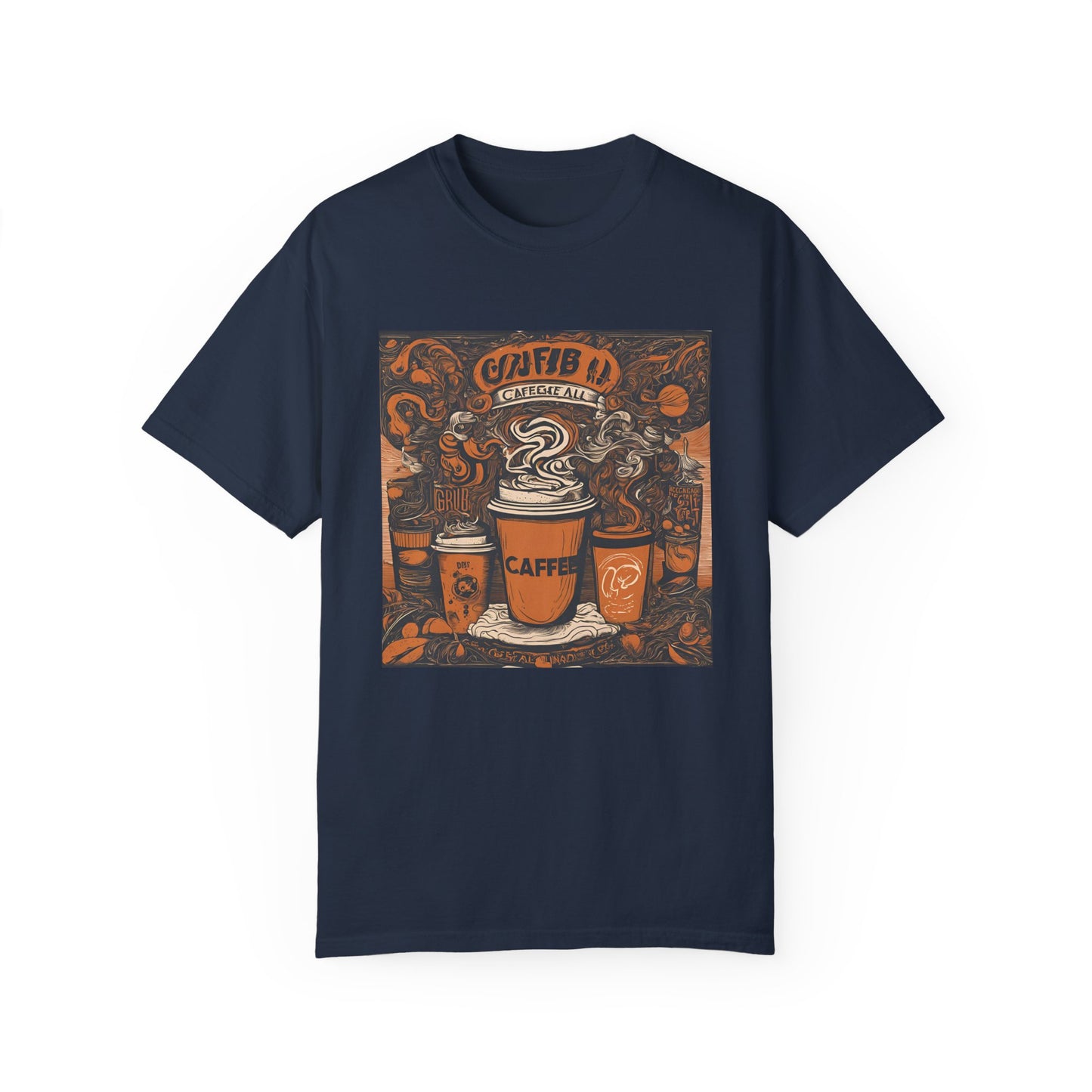 Ultimate Coffee Lover’s Tee: Savor, Rest, Sip, and Repeat in Comfor, Unisex Garment-Dyed T-shirt