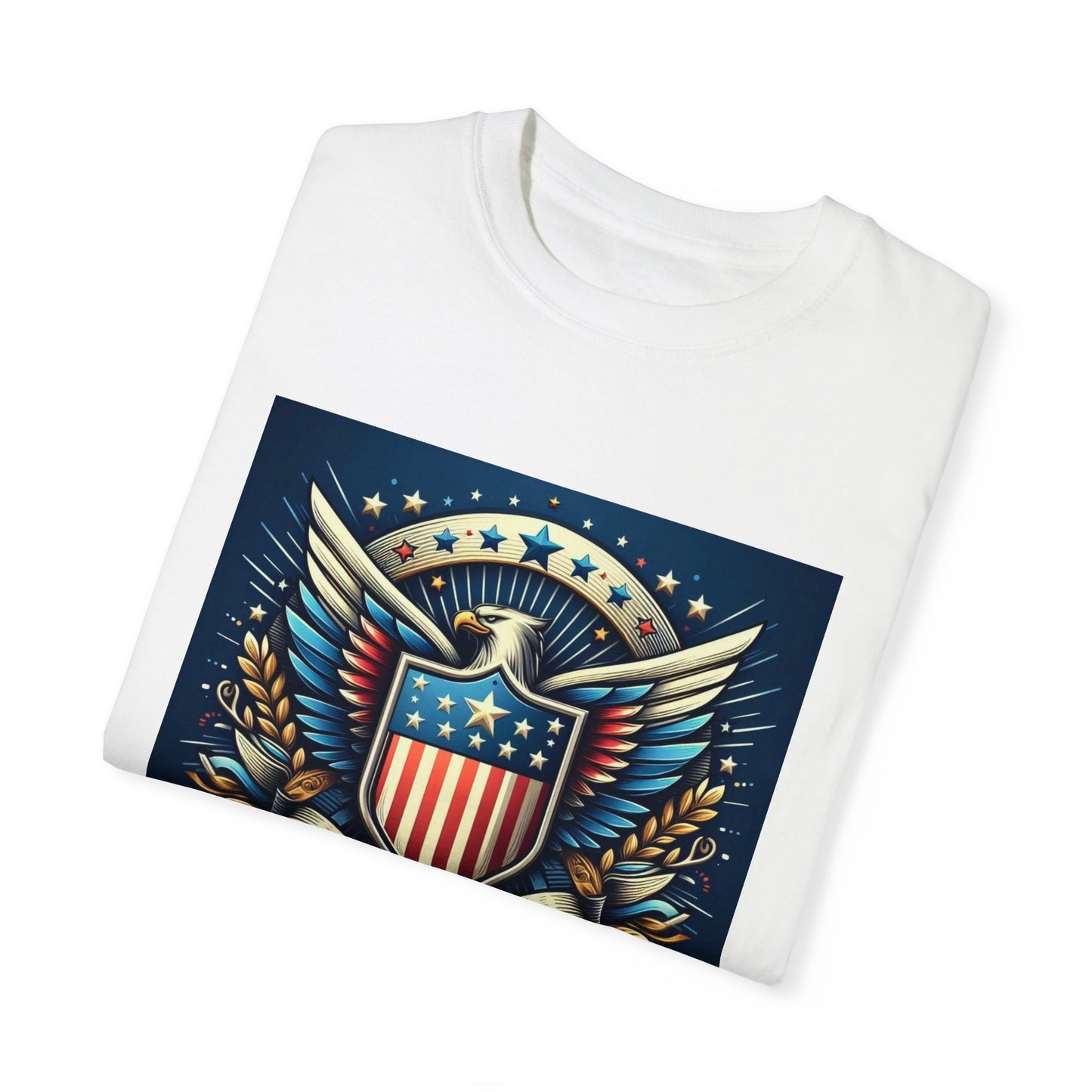 Embrace American Pride: Exclusive ‘Together, We Make America Great’ T-Shirt – Limited Stock!, Unisex Garment-Dyed T-shirt