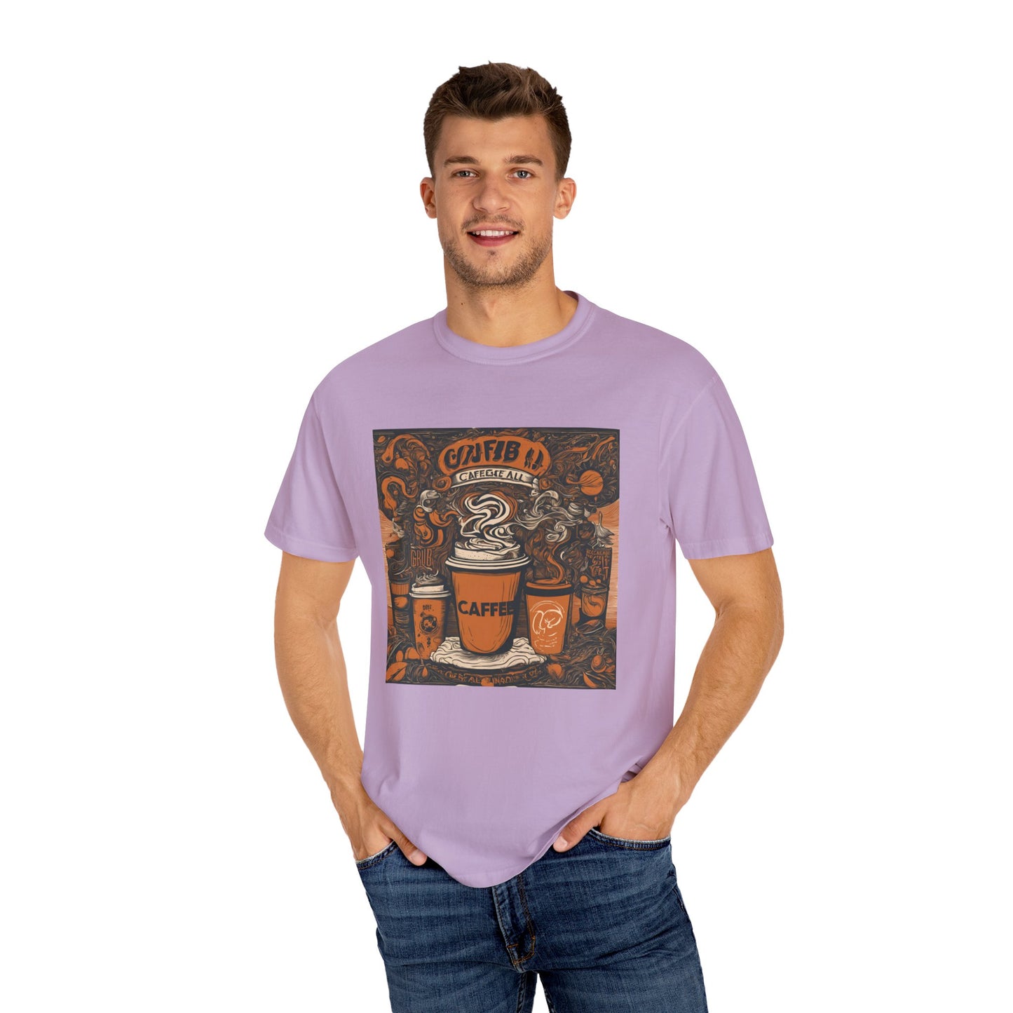 Ultimate Coffee Lover’s Tee: Savor, Rest, Sip, and Repeat in Comfor, Unisex Garment-Dyed T-shirt