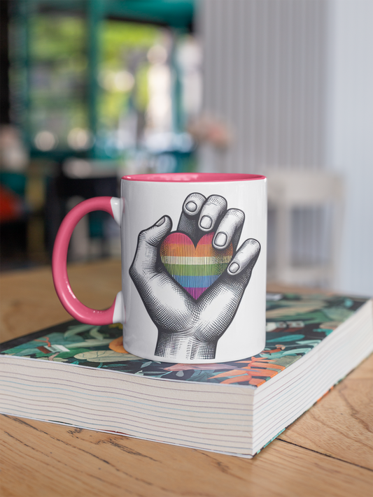 Courage in Every Cup: Inspiring Ceramic Mug (11, 15oz)