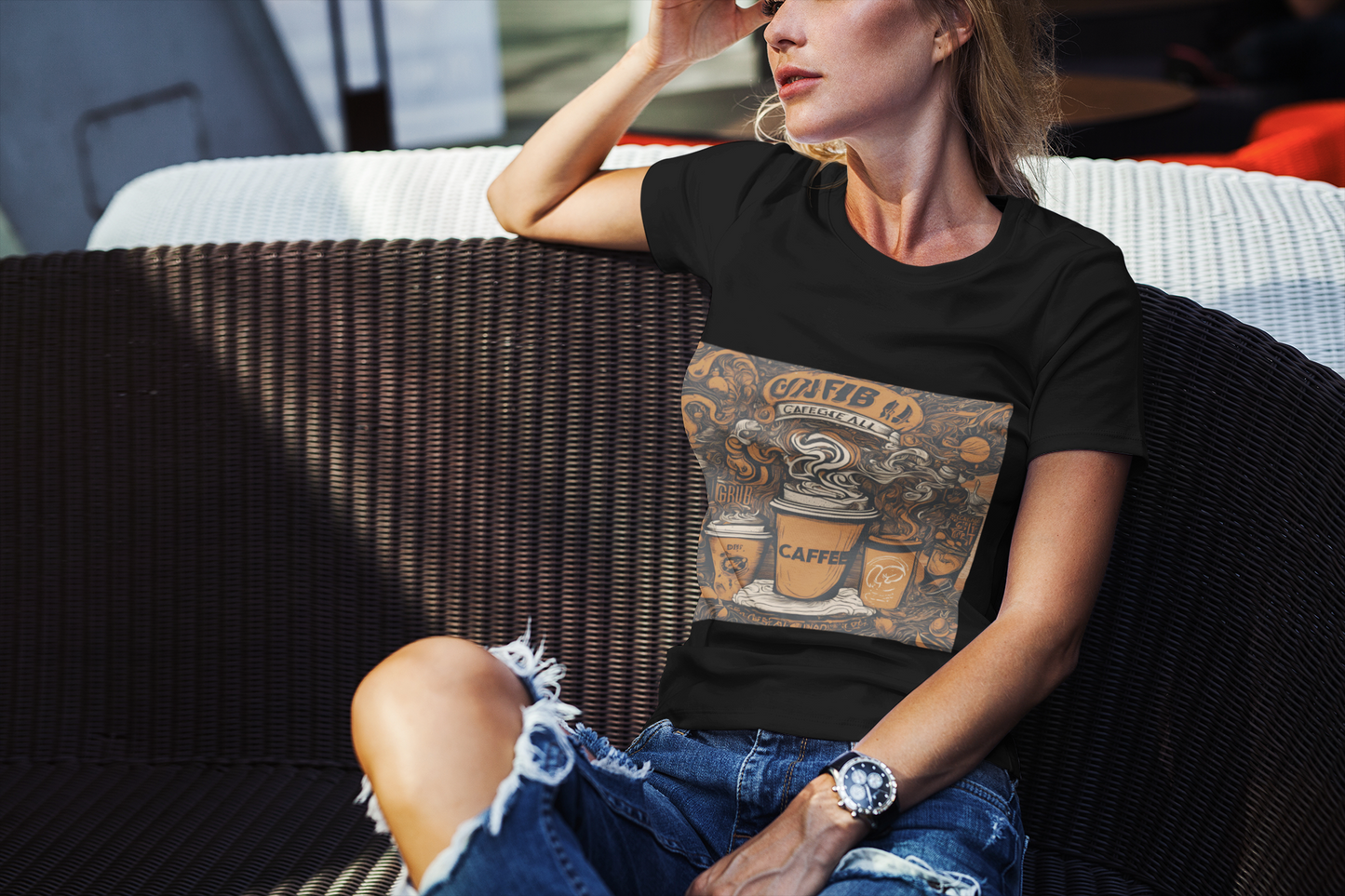 Ultimate Coffee Lover’s Tee: Savor, Rest, Sip, and Repeat in Comfor, Unisex Garment-Dyed T-shirt